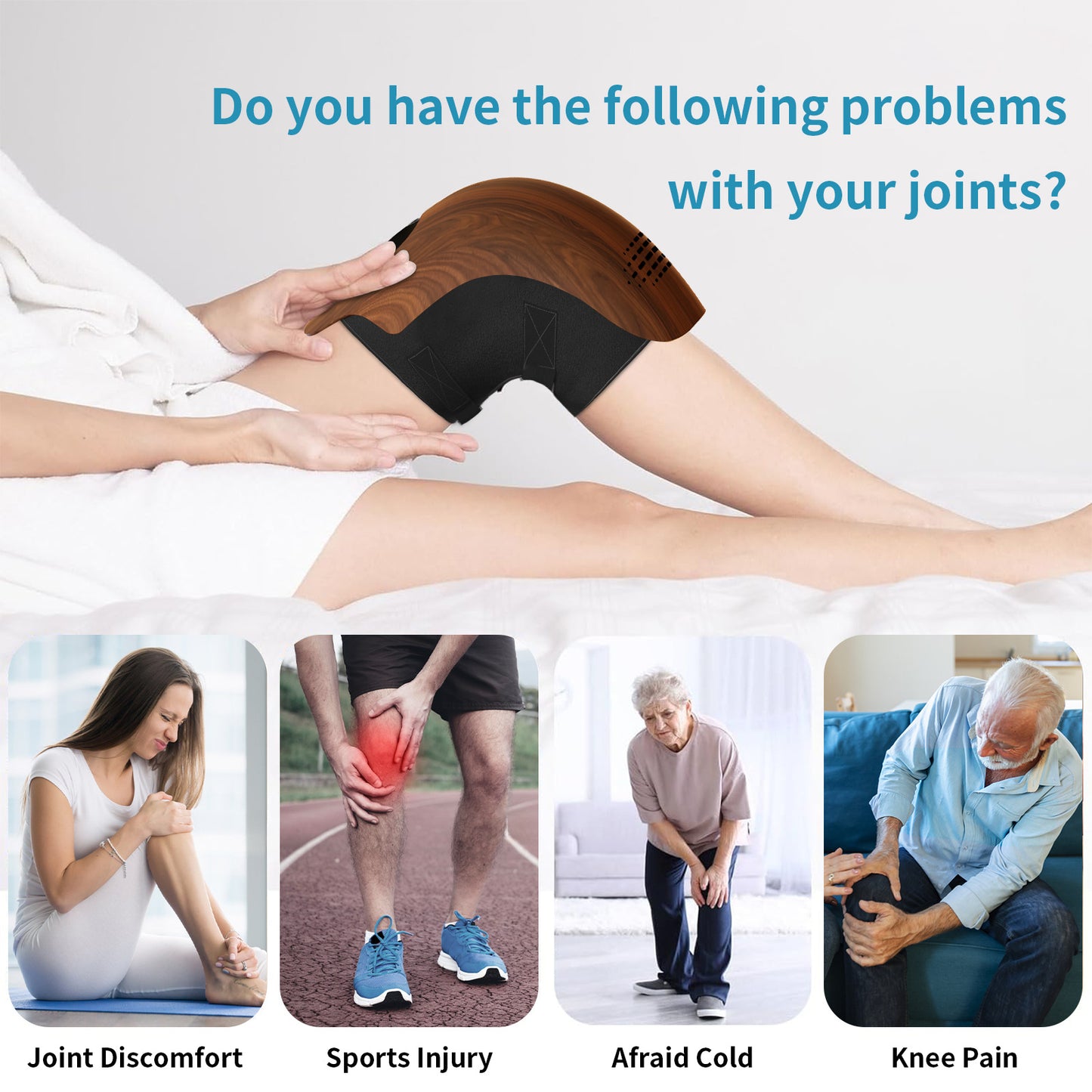 Wireless Portable Abdominal Massager Pad - Your Instant Heating & Vibration Pain Relief Gadget