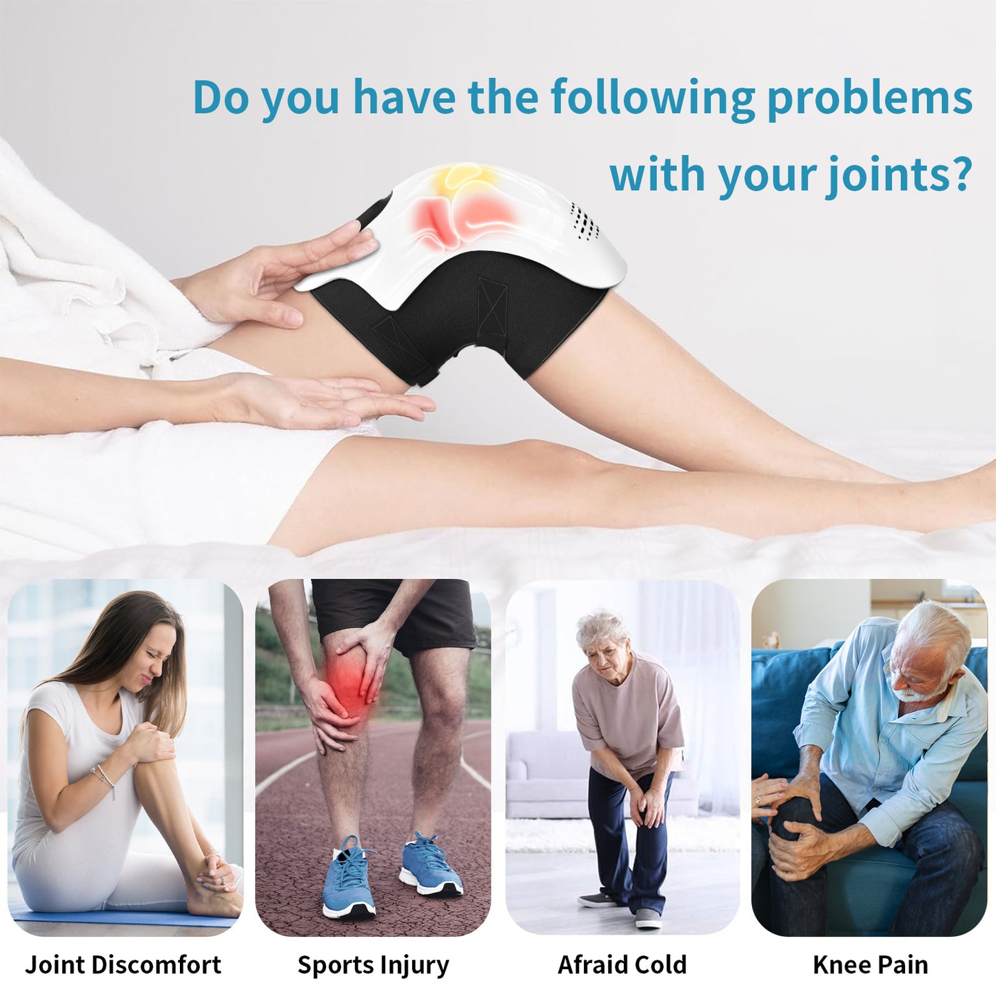 Wireless Portable Abdominal Massager Pad - Your Instant Heating & Vibration Pain Relief Gadget